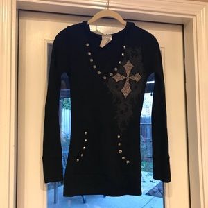 Blingy cross long sleeve!
